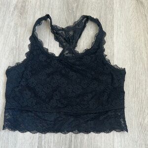 Abercrombie Kids Black Lace Bralette